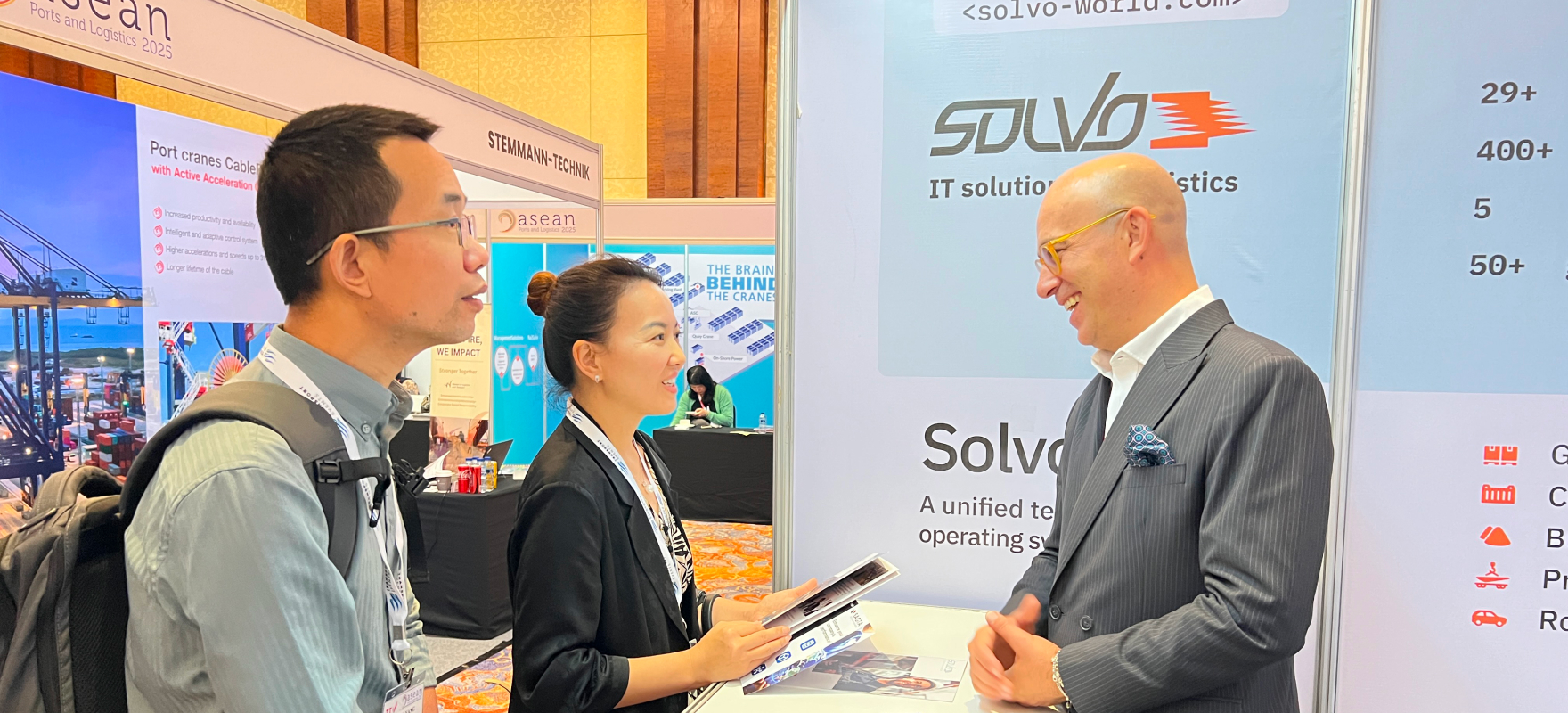 Solvo at ASEAN Port and Logistics 2025