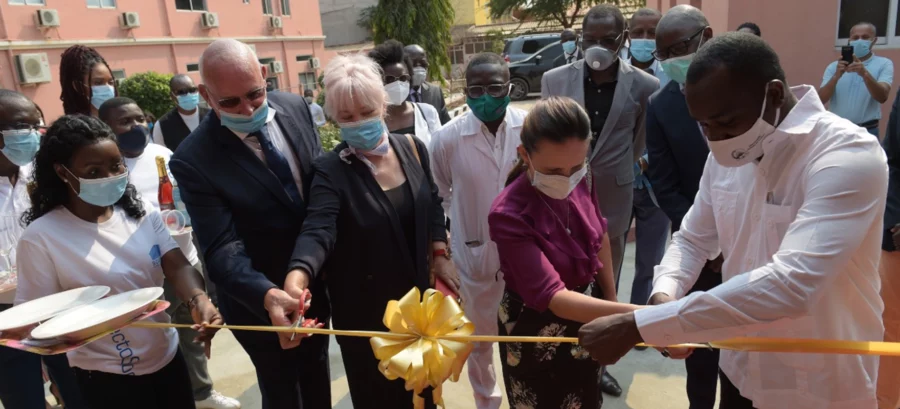 Solvo and Sogester Support Medical Rehabilitation Center in Angola