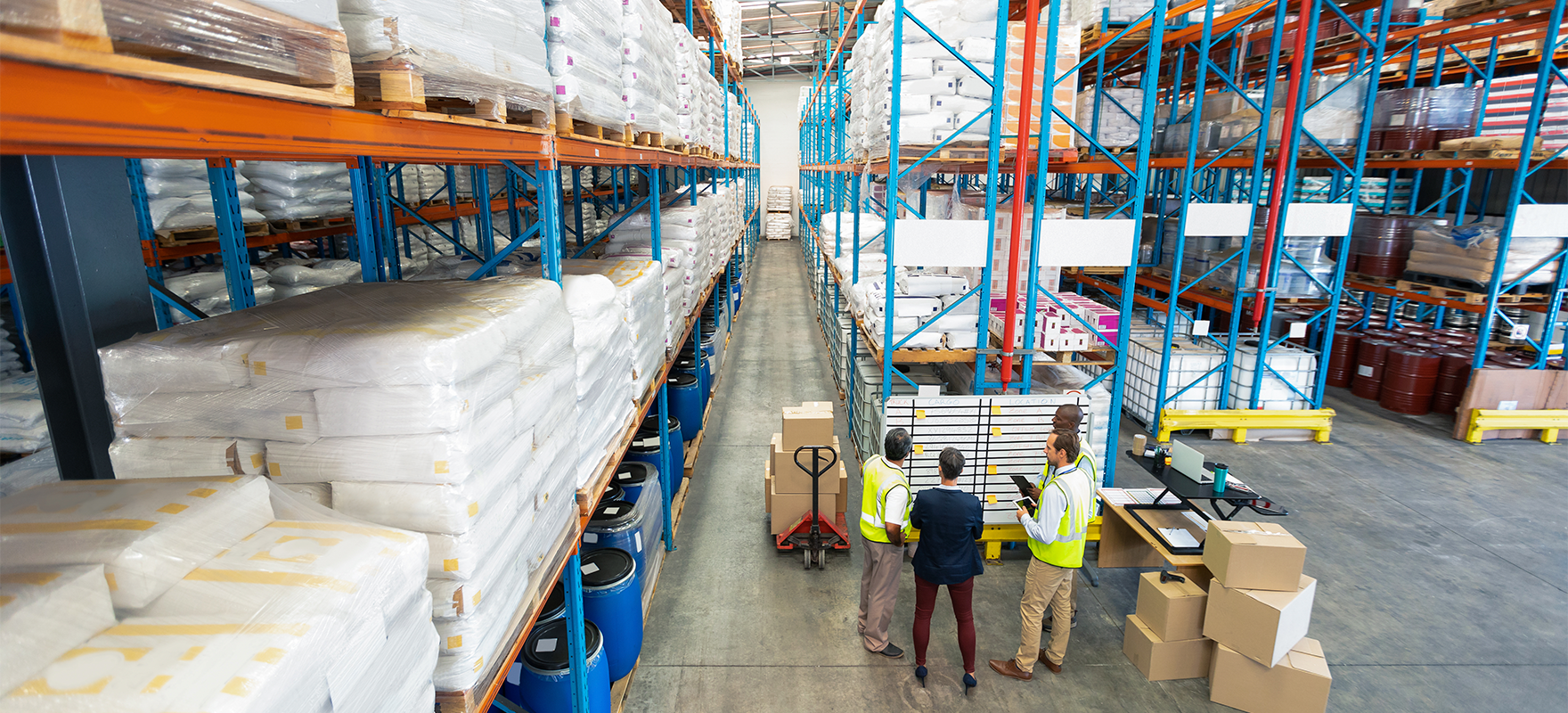 Multi-client 3PL warehouse operations managed with Solvo.WMS