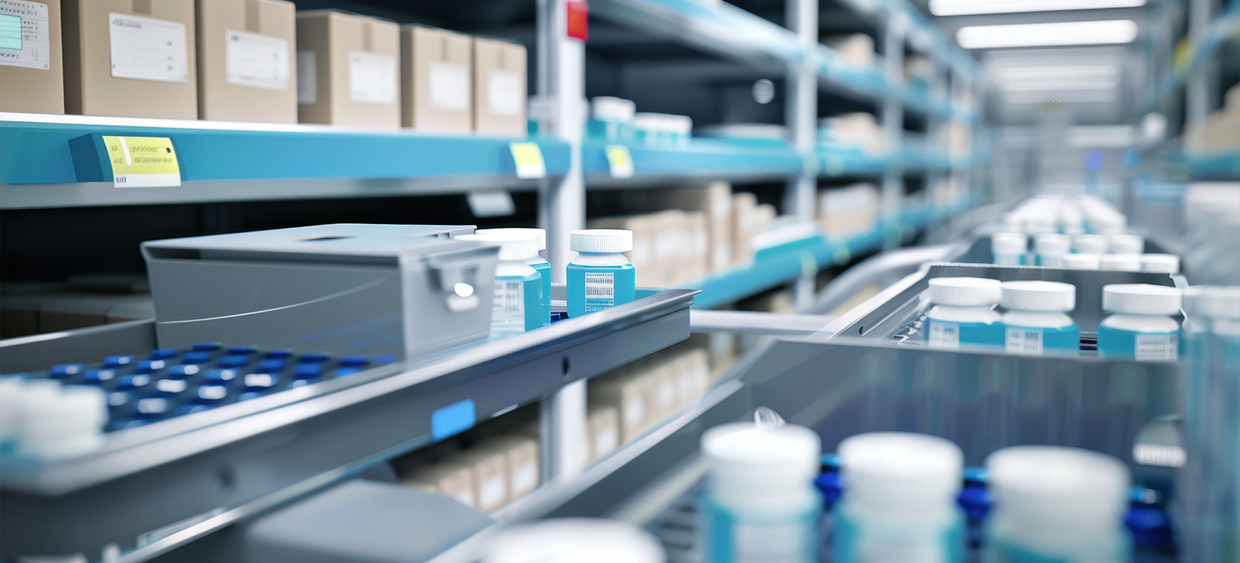 Pharmaceutical warehouse operations managed with Solvo.WMS