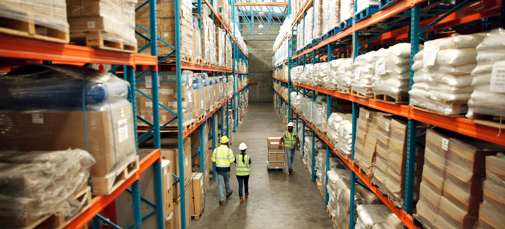 CFS inventory management with address-based storage and cargo tracking in a terminal warehouse
